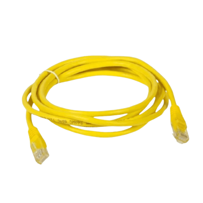 CABLE PATCH CAT5 AMARILLO 4UN LSZH INYECTADO 50CM1