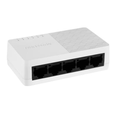 SWITCH 5 PUERTOS GIGABIT HIKVISION 5GE DS-3E0505-O1