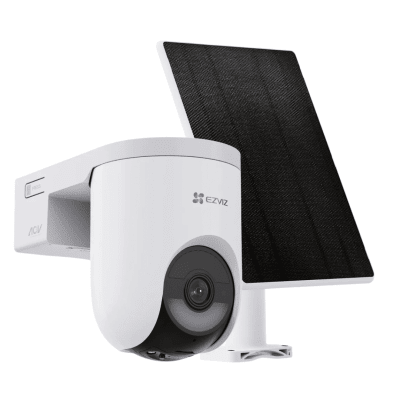 Cámara Ezviz PT 4G/Wifi 2K+ (4mp) con Batería y Panel Solar CS-HB8c/SP-R100-1N4WL4G41