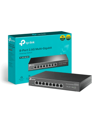 SWITCH TP-LINK- 8 PUERTOS GIGA 10/100/1000 Mbps TL-SG1081