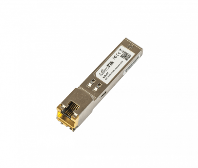 MODULO MIKROTIK FP+10GBASE COBRE 10/100/1000/2500/5000/10000 S+RJ101