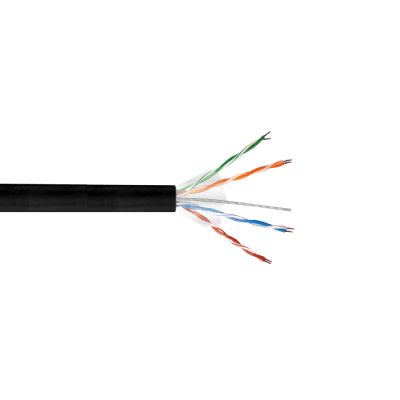 CABLE UTP EXTERIOR CAT5E ALEACION NEGRO CBXC-UN31