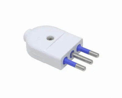 ENCHUFE MACHO BLANCO KALOP EMV2PTZ1