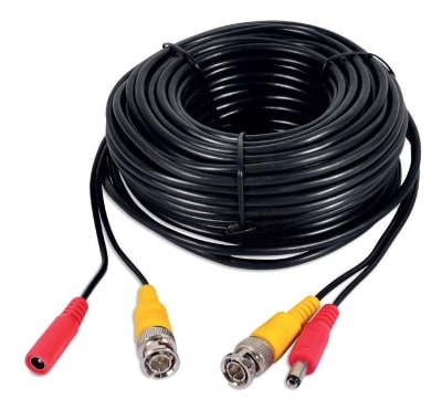 CABLE PARA CAMARA DE VIGILANCIA 20 METROS BNC BNCPW20BL1