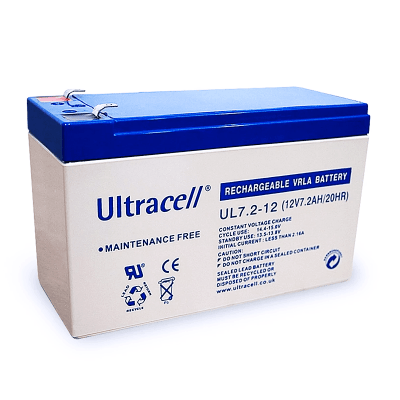BATERIA 12V 7A ULTRACELL ALARACCBAT01