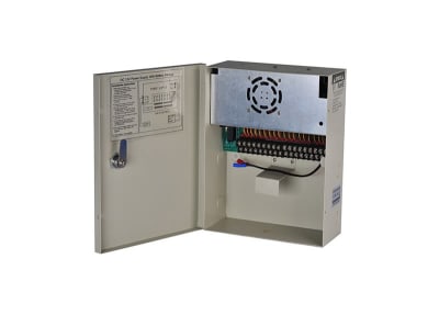 FUENTE DE PODER CCTV 12V 20A 18CH KAS-DC1218201
