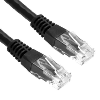 CABLE PATCH CAT5 NEGRO 4UN LSZH NYECTADO 50CM1