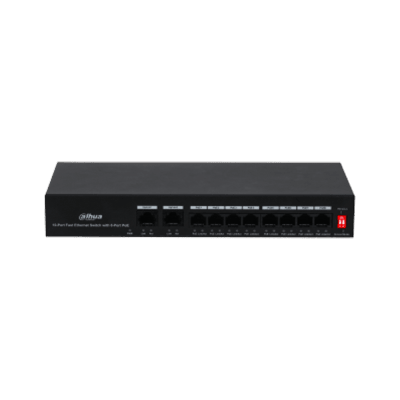 SWITCH DAHUA 8-POE DH-PFS3010-8ET-651
