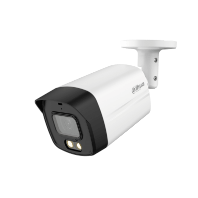 CÁMARA DAHUA BULLET 2MP IR40 FULL COLOR CON AUDIO DH-HAC-HFW1239TLMN-A-LED1