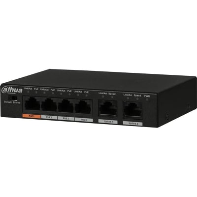 SWITCH DAHUA 4 PUERTOS POE DH-PFS3006-4ET-361