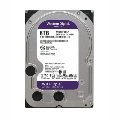 DISCO DURO INTERNO WESTERN DIGITAL WD PURPLE  WD62PURZ 6TB PURPURA1