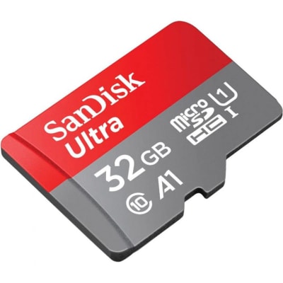 SANDISK MICROSDHC 32GB ULTRA W/ADAPT USH1