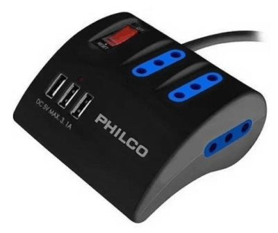 EXTENSION USB 3 POS 2043N PHILCO1