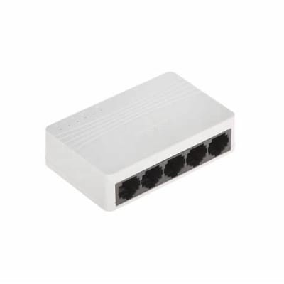 SWITCH HIKVISION 5 PUERTOS GIGABIT 10/100/1000 DS-3E0505D-E1