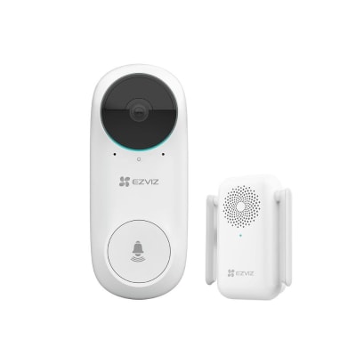 KIT VIDEO EZVIZ TIMBRE INALAMBRICO + SIRENA CS-DB2C1