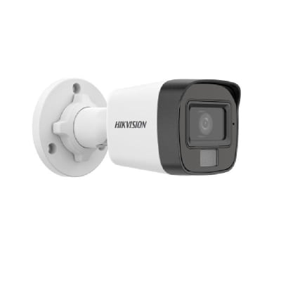 CÁMARA HIKVISION BULLET 2MP IR25 SMART HYBRID LIGHT CON AUDIO DS-2CE16D0T-LPFS1