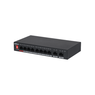 SWITCH DAHUA 8 PUERTOS POE DH-PFS3010-8ET-961