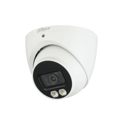CÁMARA DAHUA DOMO 2MP IR40 DOBLE LED CON AUDIO DH-HAC-HDW1239TN-IL-A1