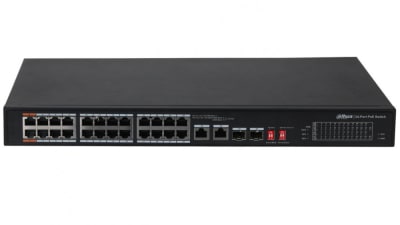 SWITCH DAHUA 24 PUERTOS POE DH-PFS3226-24ET-2401
