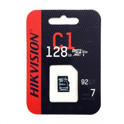 MICRO SD 128GB CLASS 10 HIKVISION HS-TPF-C1(STD)ZAZ01X001