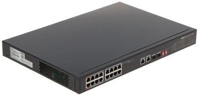 SWITCH DAHUA 16 PUERTOS POE DH-PFS3218-16ET-1351