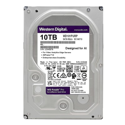 DISCO DURO 10TB WD PURPLE WD101PURP1