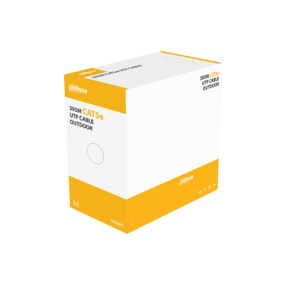 Cable UTP Cat5e Exterior 100% Cobre Dahua 305m DH-PFM920-5EU1