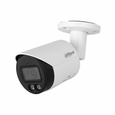 CÁMARA DAHUA BULLET IP 4MP IR30 DOBLE ILUMINACION FULL COLOR CON AUDIO DH-IPC-HFW2449SP-S-IL-0280B1