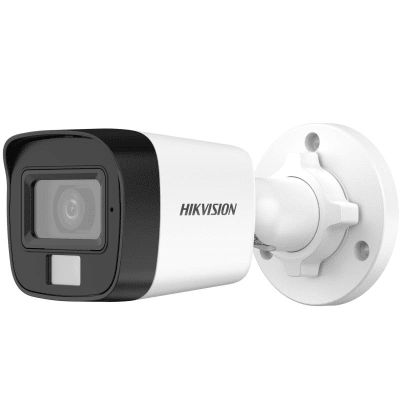 Cámara Exterior Bullet Hikvision 2MP Smart Hybrid Light DS-2CE16D0T-EXLPF1