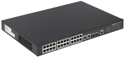SWITCH DAHUA 24 PUERTOS POE RACK DH-PFS4226-24ET-2401