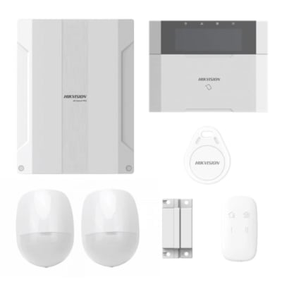 KIT ALARMA AX PRO HIBRIDO 64 ZONAS HIKVISION DS-PHA64-KIT-WB1