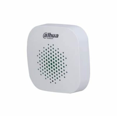 SIRENA INTERIOR INALAMBRICA PARA ALARMA DAHUA 105DCB DHI-ARA12-W21