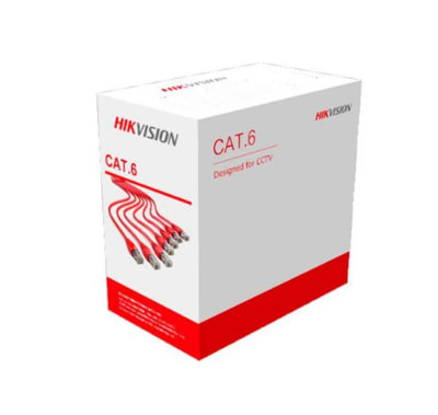 CABLE UTP CAT6 INTERIOR ALEACION HIKVISION DS-1LN6U-W1