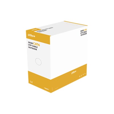 CABLE UTP EXTERIOR CAT6 COBRE DAHUA DH-PFM920-6U1