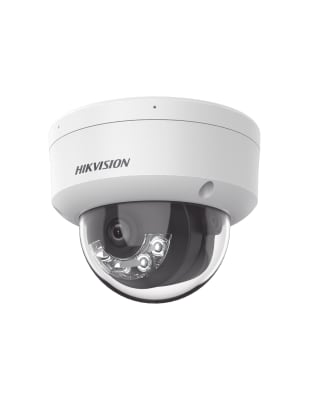 Cámara Hikvision Domo IP 2MP IR30 IK08 Smart Hybrid Light Con Audio DS-2CD1123G2-LIU1