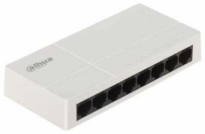 SWITCH DAHUA 8 PUERTOS GIGABIT 10/100/1000 DH-PFS3008-8GT-L1