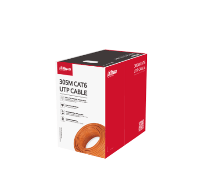 CABLE DAHUA UTP INTERIOR CAT6 ALEACION ALUMINIO Y COBRE DH-PFM922I-6UN-C1