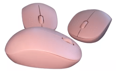 MOUSE INALAMBRICO ROSADO 2,4G M51