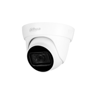 CÁMARA DAHUA DOMO 4K IR30 METALICA CON AUDIO DH-HAC-HDW1800TLN-A1