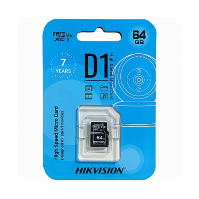 TARJETA MICRO SD 64GB CLASE 10 HIKVISION HS-TF-D11