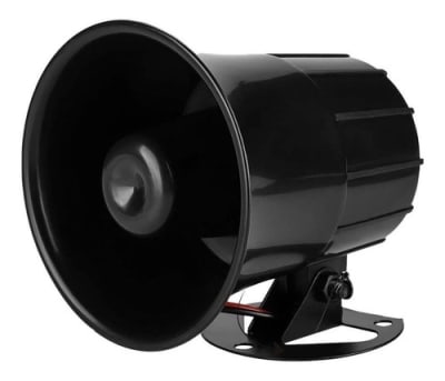 SIRENA 20W NEGRA AL00911