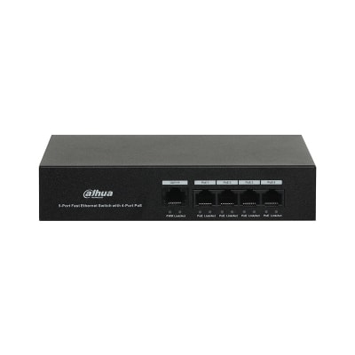 SWITCH DAHUA 4 PUERTOS POE 10/100 DH-PFS3005-4ET-361