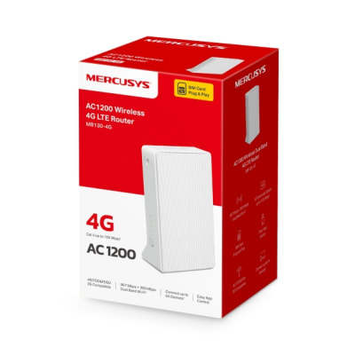 ROUTER MERCUSYS WIRELESS LTE 4G 300 MBPS MB-130-4G5