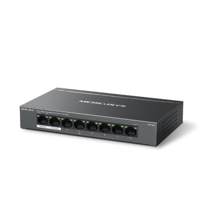 SWITCH MERCUSYS 8 PUERTOS GIGA + 7 PUERTOS POE MS108GP4