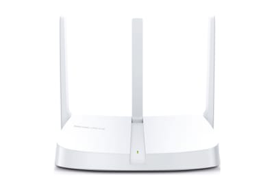ROUTER MERCUSYS WIRELESS 300MPBS 3 ANTENAS FIJAS 5DBI  2-LAN 1 WAN 2,4GHZ MW305R3