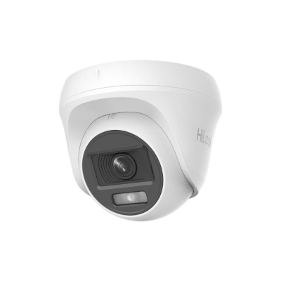 CÁMARA HILOOK DOMO 2MP IR20 COLORVU THC-T127-P1
