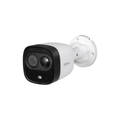 CÁMARA DAHUA BULLET 2MP IR30 DISUACION ACTIVA LUZ + SONIDO DH-HAC-ME1200DN-LS-0280B-S51