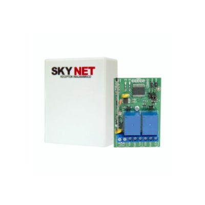 RECEPTOR INALAMBRICO DE 2 CANALES HAGROY SOPORTA HASTA 62 CONTROLES REMOTOS HG-RX1411-2-SMD1