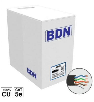 CABLE UTP EXTERIOR CAT5 BDN COBRE BDN1
