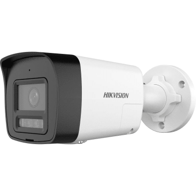 Cámara Hikvision Bullet IP 2MP IR30 Smart Hybrid Light Luz Estroboscopica DS-2CD1023G2-LIUF/SL1